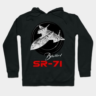 SR-71 Blackbird Us Air Force Aircraft Hoodie